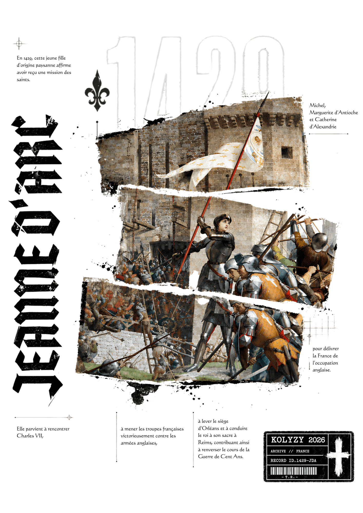 Design Jeanne d'Arc — 1429